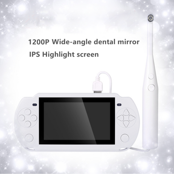 Détecteur oral HD tenu dans la main d'appareil-photo intraoral d'inspection de dents dentaires