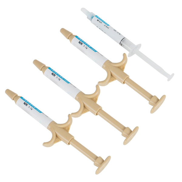Kit de résine composite autopolymérisable à collage direct orthodontique dentaire en pâte adhésive