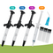 Système de liaison orthodontique dentaire Support métallique Kit adhésif photopolymérisable