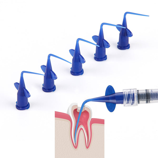 Zahnärztliche Einweg-Spritzenspitze aus Kunststoff