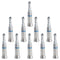 10Pcs Dental Low Speed Push Button Handpiece Contra Angle
