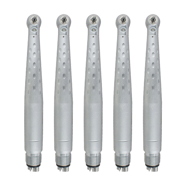 5pcs 4 Hole Dental High LED Handpiece 3 Water Spray