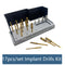 17pcs Dental Implant Drills Kit Dental Osseodensification Burs Drill Kit Surgical Instruments