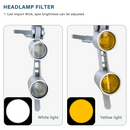 2.5X 3.5X Dental LED Head Light Lamp For Magnification Binocular Loupes 5W Light
