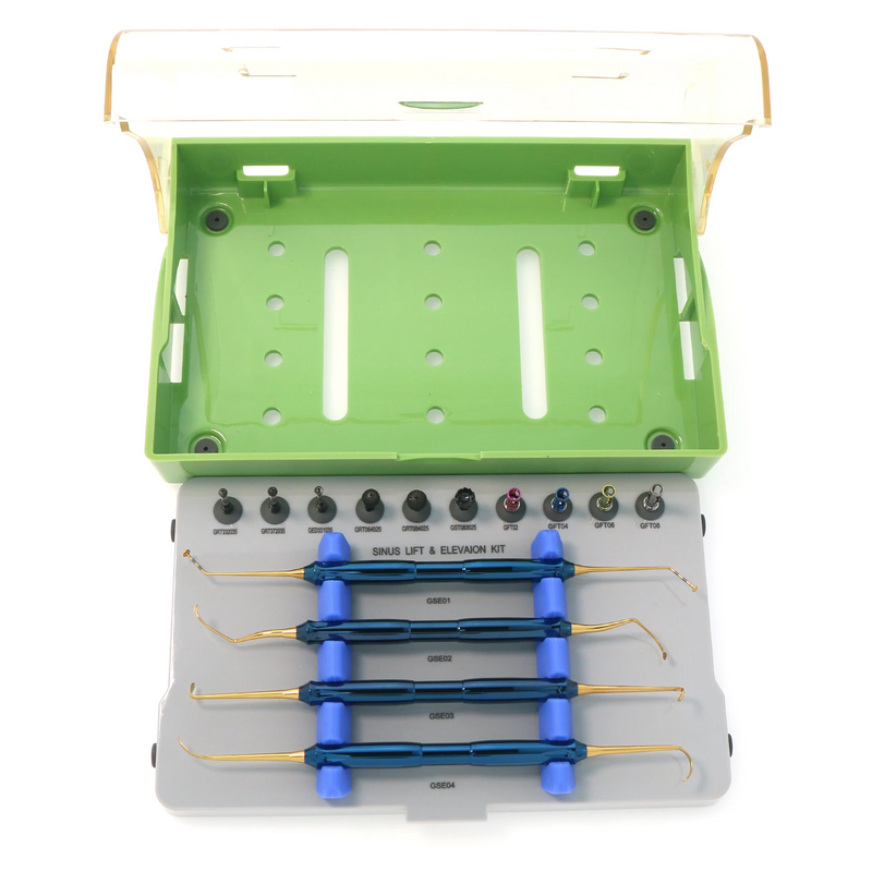 Dental DASK Advanced Lift Drills Stoppers Elevation Instrument SINUS Kit Implant
