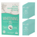 Teeth Whitening Dry Strips 1 Hour High Adhesion, Non-Slip Formula; 28 Strips/14 Sets 6% HP Whitening Strips