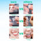 Teeth Whitening Dry Strips 1 Hour High Adhesion, Non-Slip Formula; 28 Strips/14 Sets 6% HP Whitening Strips