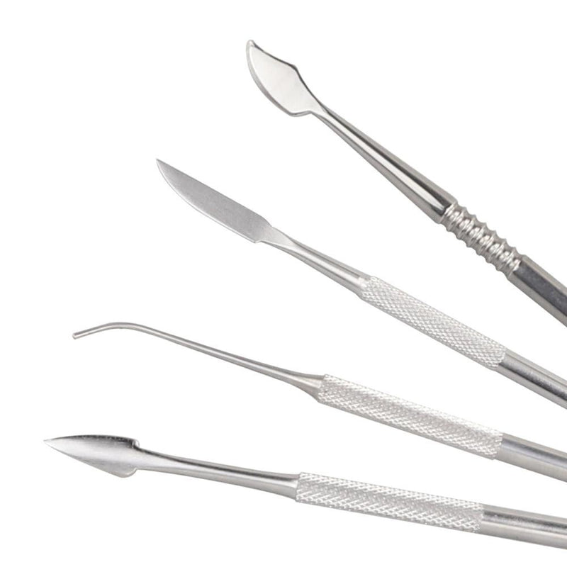 Dental Spatula Plaster Knife Practical Stainless Steel Versatile Teeth Wax Carving Tool Set