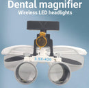 Dental Magnifier LED Headlight Dental Adjustable Magnifier Binocular