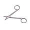 Stainless Steel Straight Curved Head Medical Surgical Scissors Dental Crown Scissors Ligature Wire Cutting Instrument Tools 11CM