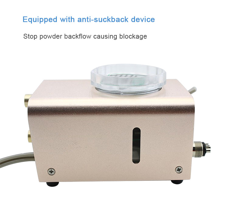 Machine de sablage de polissage de prophylaxie de l'eau d'air de nettoyage de laboratoire dentaire