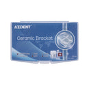 20pcs/Kit 3M Style Dental Orthodontic Ceramic Brackets Roth/MBT 022/018 345 Hooks Marked