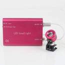 Lampada portatile con luce frontale a LED rossa per lente binoculare medica chirurgica dentale