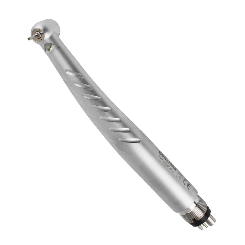 Pieza de mano LED de alta velocidad dental de 4 orificios Pulsador de par estándar 3 Pulverizador de agua