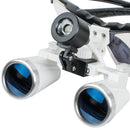 Lupas binoculares dentales Lupa de vidrio óptico de 3.5X 320 mm para uso médico quirúrgico