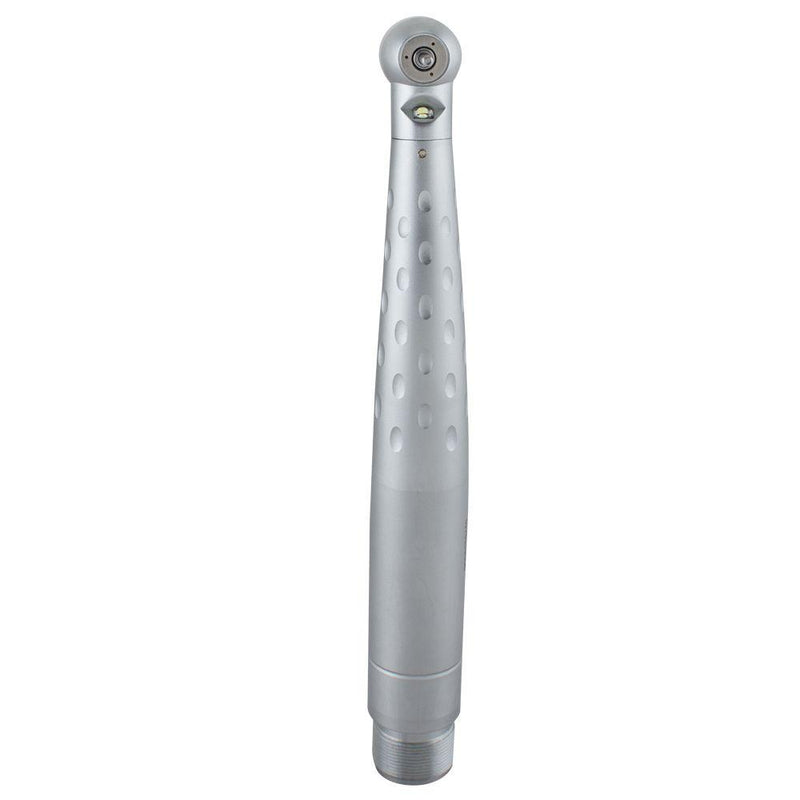 2 Hole Dental High Speed LED Handpiece Large Torque Push Button 3 Water Spray with Oval Handle