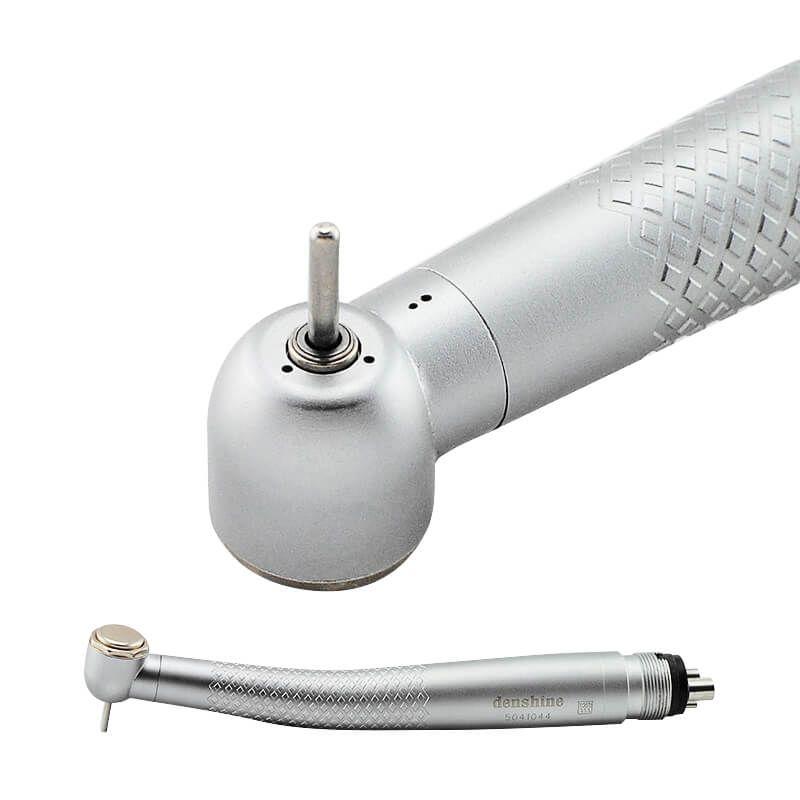 Pieza de mano dental de alta velocidad de 4 orificios Botón de presión de par grande moleteado 3 Pulverizador de agua