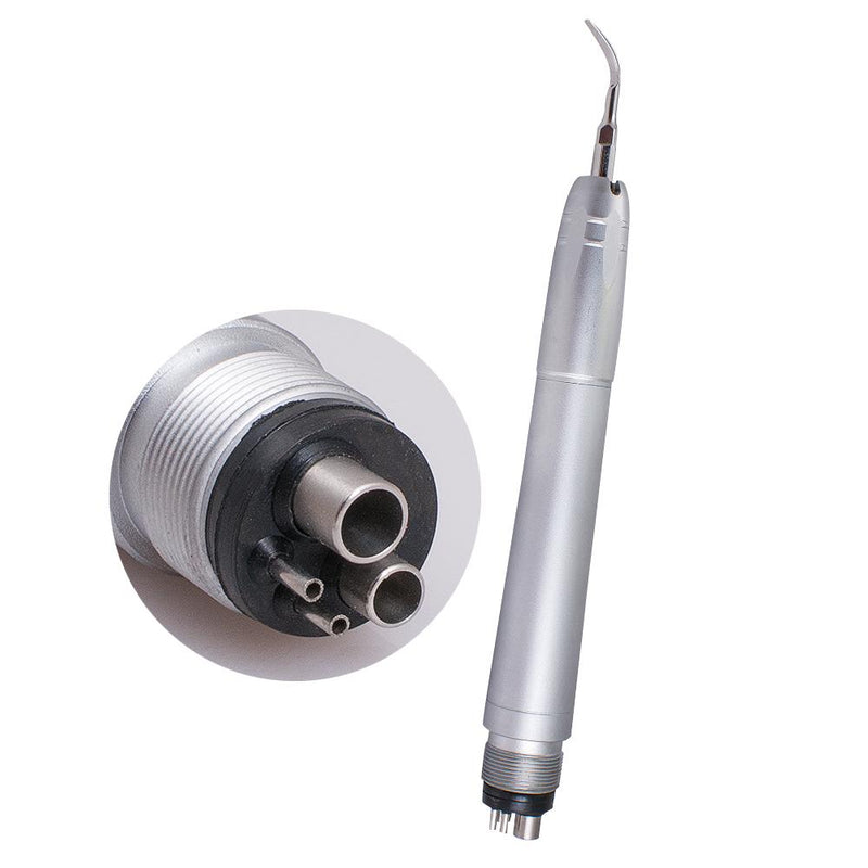 Escalador de aire ultrasónico piezoeléctrico dental Pieza de mano de 4 orificios
