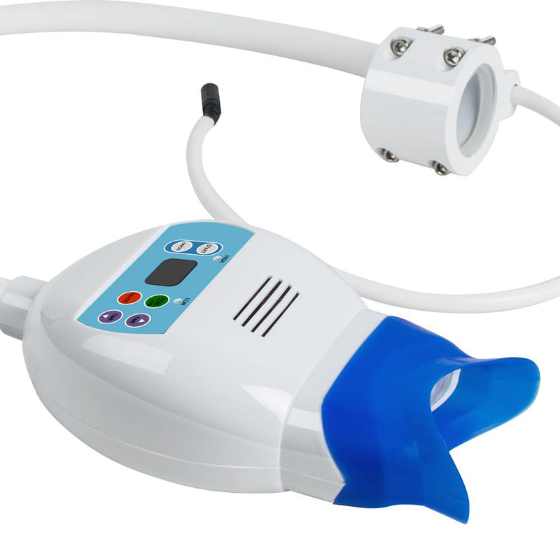 Blanqueamiento de dientes dentales Frío 8 Lámpara de luz LED Acelerador de blanqueamiento Sosteniendo en silla dental