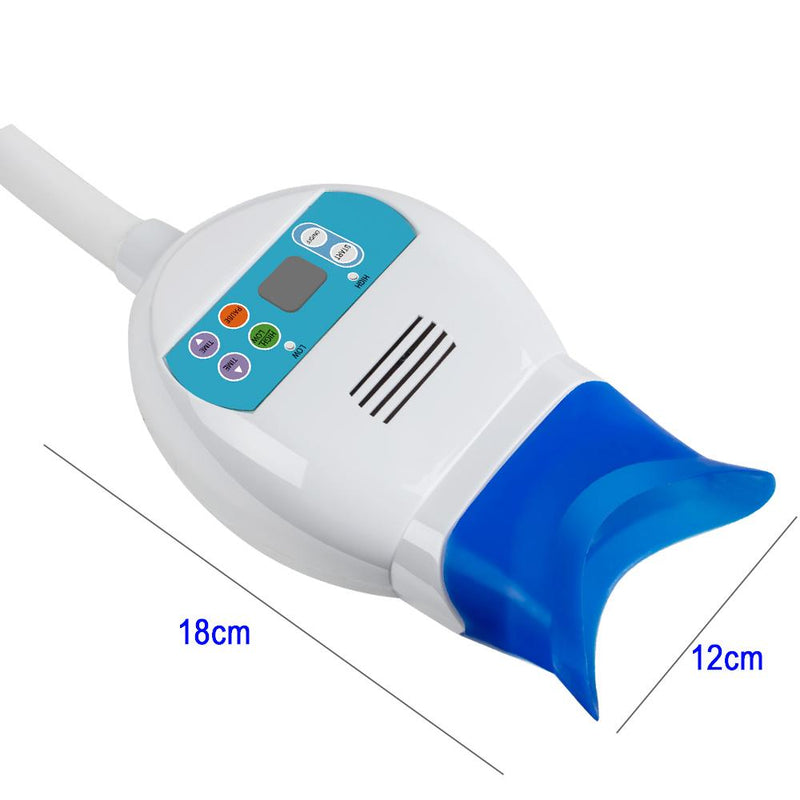 Blanqueamiento de dientes dentales Frío 8 Lámpara de luz LED Acelerador de blanqueamiento Sosteniendo en silla dental