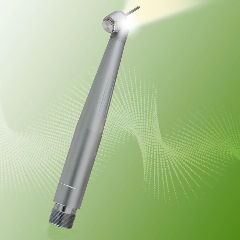 2-Hole Dental LED 45 Degree Fiber Optic High Speed Handpiece E-generator
