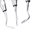 3 pezzi Strumenti per strumenti chirurgici dentali Sterili in acciaio inossidabile