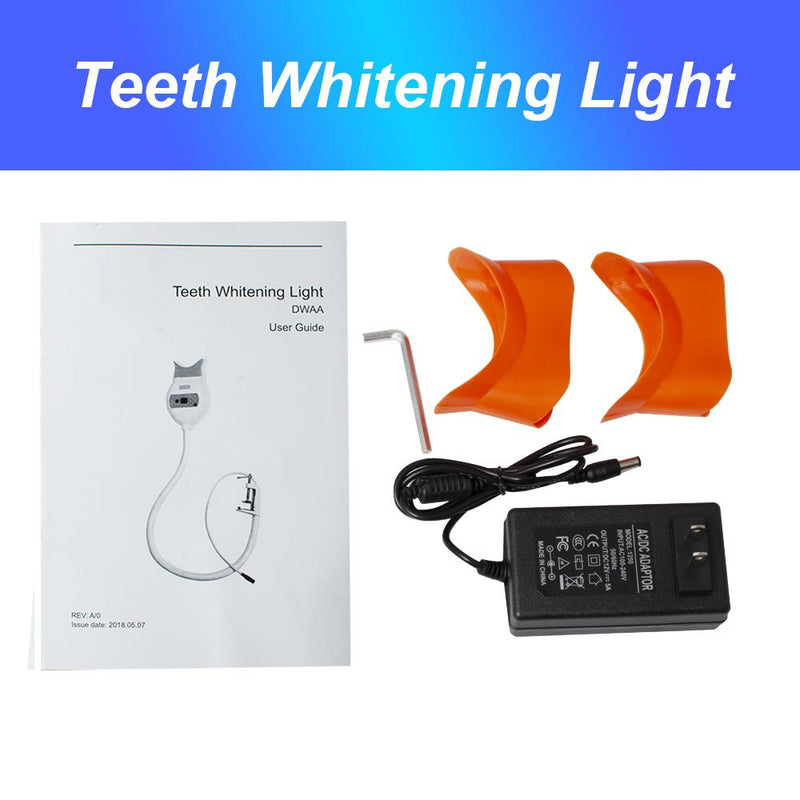 54W 14LED Denti dentali sbiancanti Lampada a LED a luce fredda Sbiancamento Acceleratore Supporto per braccio Scrivania da tavolo adatta