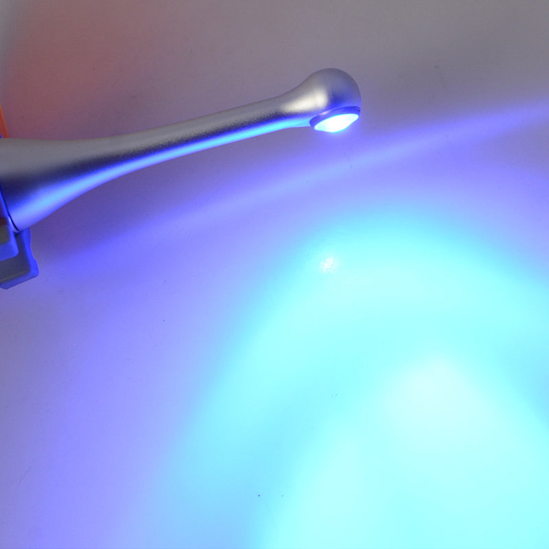 2300 mw/cm2 1 secondo lampada polimerizzante dentale cordless LED blu-viola lampada polimerizzante