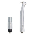 Dental High Speed Handpiece LED Fiber Optic With Quick Coupling 3 Way Spray