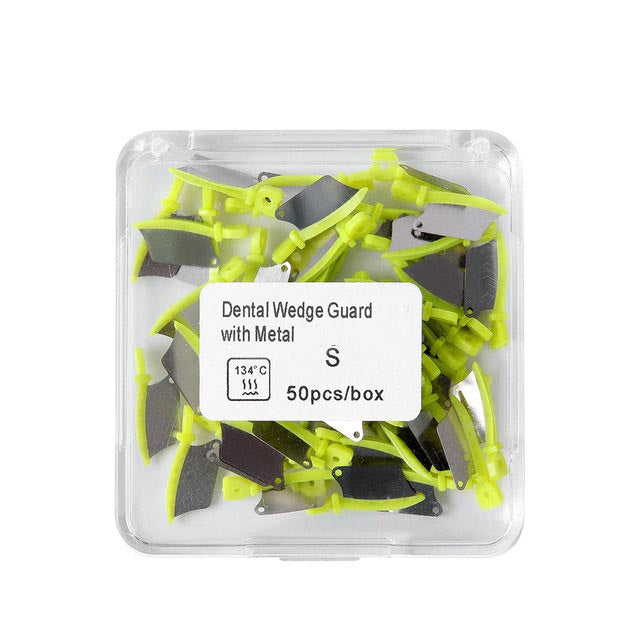 50 pièces/boîte cale en plastique interproximale dentaire avec Protection