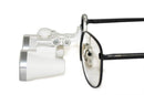 Dentista Dental Surgical Medical binoculare Loupes 3.5X 320mm lente di ingrandimento in vetro ottico