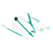 Kit de higiene dental 8 PCS Herramientas de limpieza de dientes Set Pick Mirror Floss Brushes