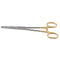 Dental TC Head Needle Holders Stainless Steel Gold Plated Handle Orthodontic Plier