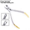 1-pack dental ligation scissors for orthodontic ligatures and rubber bands