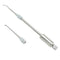 1 Set Dental Manual Control Crown Remover with 2 Tips Stainless Steel