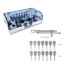 Dental Implant Torque Screwdriver Wrench Prosthetic Restoration Ratchet Kit 10-70NCM
