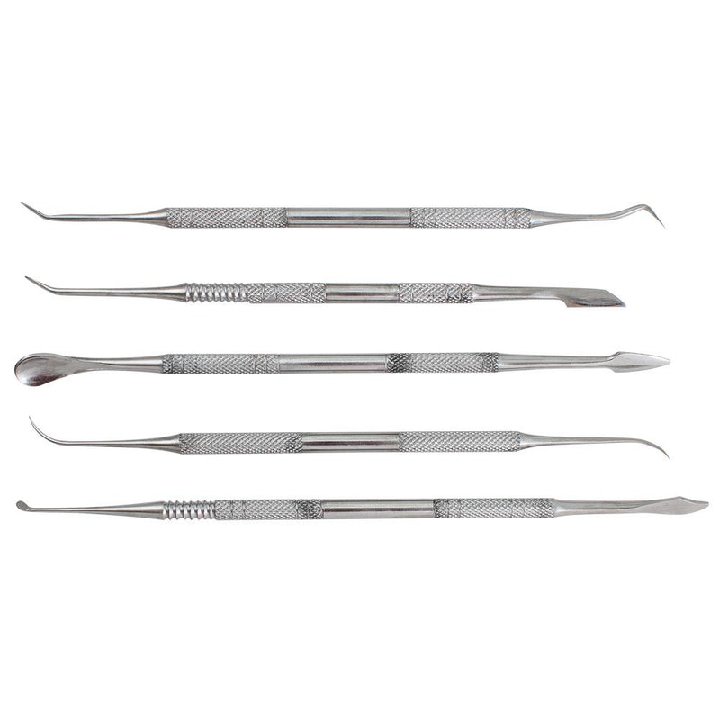 Dental Lab Stainless Steel Kit Wax Carving Tool Set Instrument