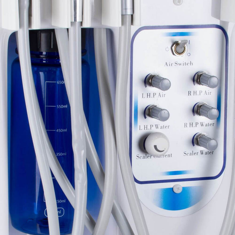 Dental Tragbare All-in-One-Liefereinheit mit LED-Härtungslicht-Ultraschall-Scaler