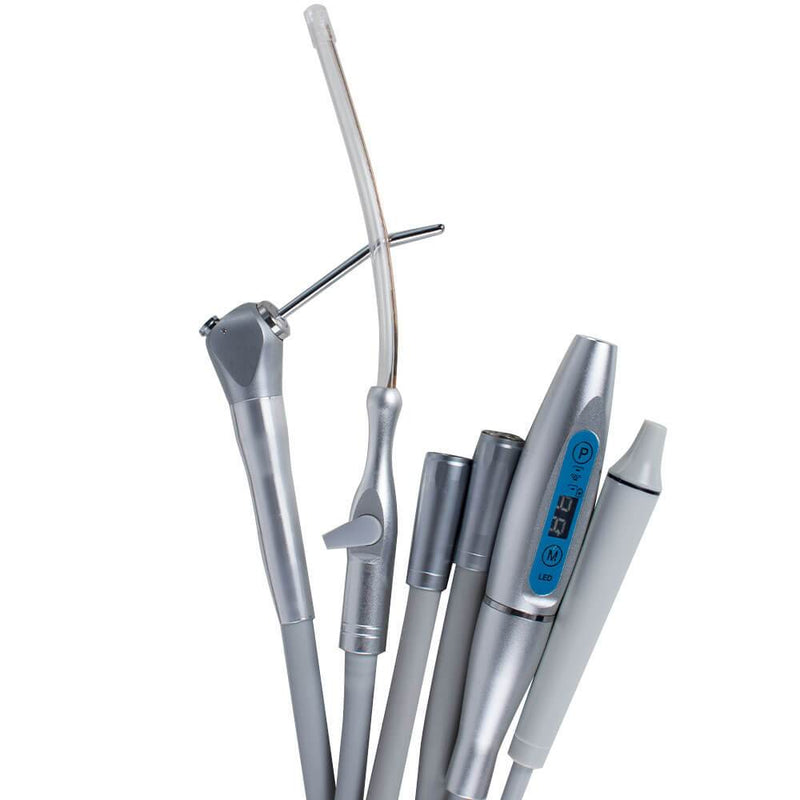 Tandheelkundige draagbare alles-in-één leveringseenheid met LED-uithardingslicht ultrasone scaler