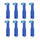 4H Kit manipolo per profilassi dentale a bassa velocità + 100 angoli per profilassi ((colore casuale))