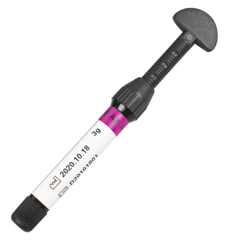 1 pack Denshine Light Cure Hybrid Dental Resin Composite Syringe Shade A2