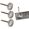 20 cepillos de rueda de alambre de acero inoxidable de 22 mm para herramientas rotativas