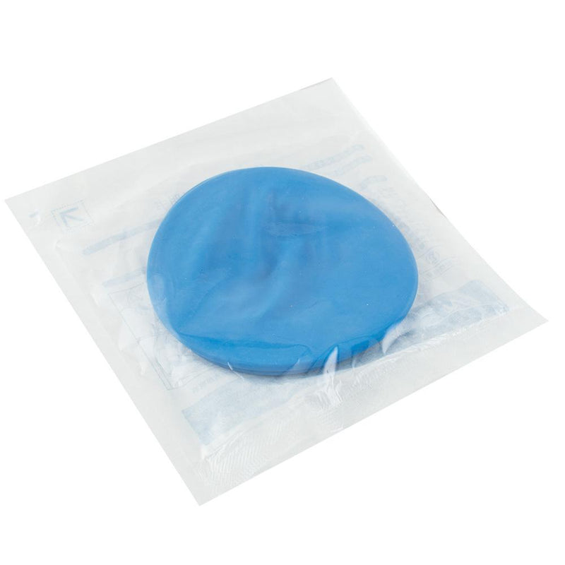 10 pezzi di divaricatore per guancia sterile monouso dentale in gomma blu