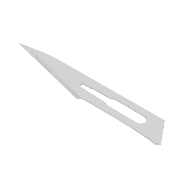 100 piezas de cuchillas de bisturí de acero inoxidable quirúrgico hoja de cuchillo 11 #
