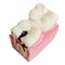 Modelo de dientes de educación de pacientes dentales 6 veces modelo de estudio de comparación de caries