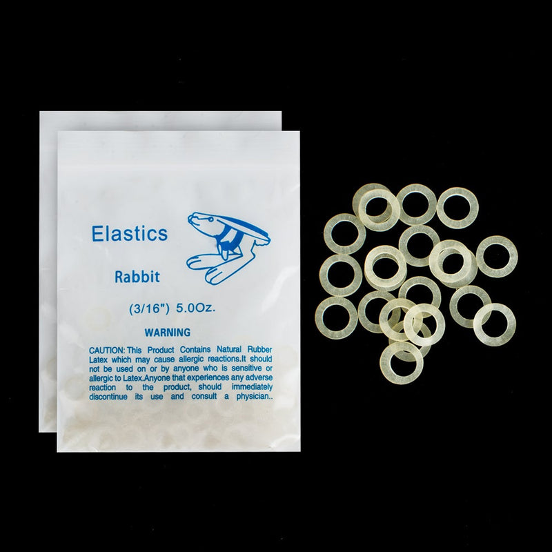 50 sacchetti (100 pezzi per sacchetto) elastici dentali ortodontici elastici bretelle in lattice