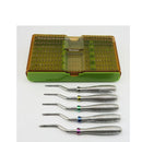 Kit zum Entfernen von konkaven Zahnimplantaten für chirurgische Instrumente