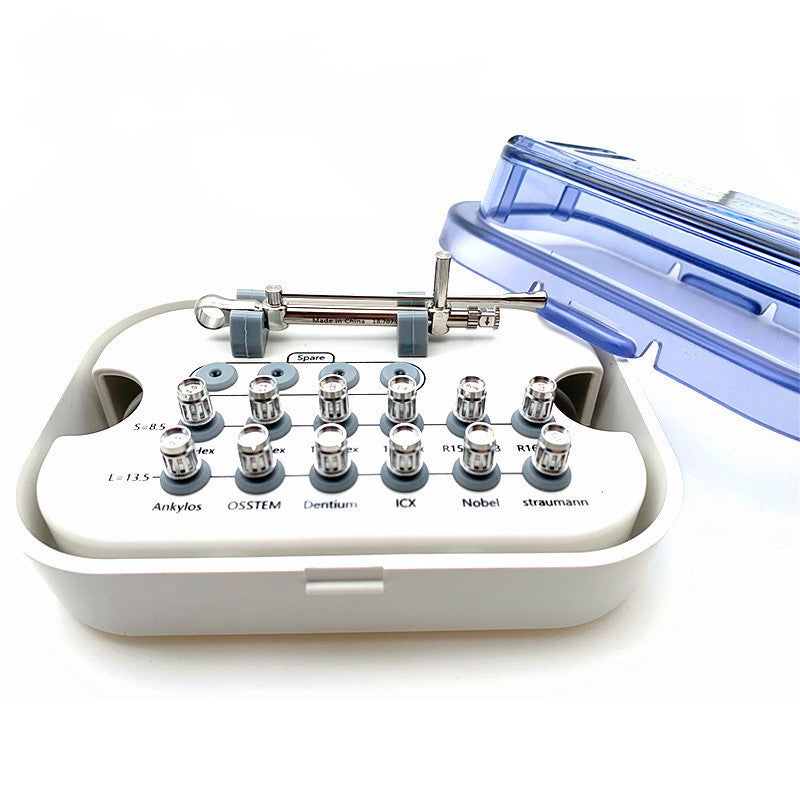 Kit de destornilladores de llave dinamométrica para implantes dentales