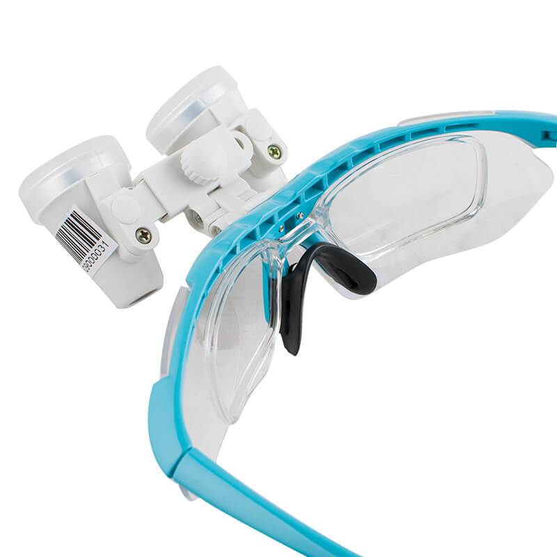 Lenti di ingrandimento binoculari mediche chirurgiche odontoiatriche 3.5X 420mm lente di ingrandimento in vetro ottico