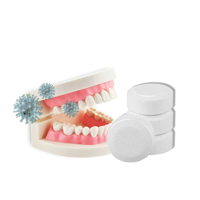 Retainer Cleaner Tablets Removes Stain Dental Appliances